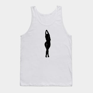 woman silhouette Tank Top